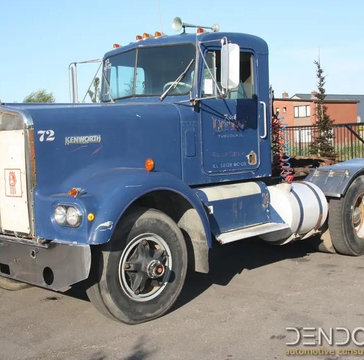 Kenworth W900 · blue